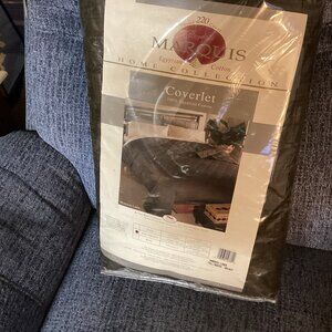 New Home Collection Coverlet-Walnut-Full/Queen